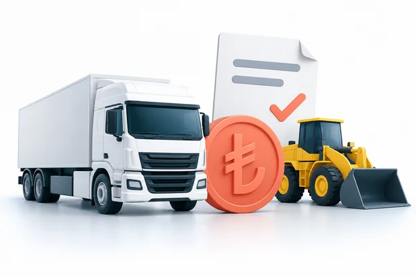 Leasing kapsamındaki araç ve makinelerin takibi