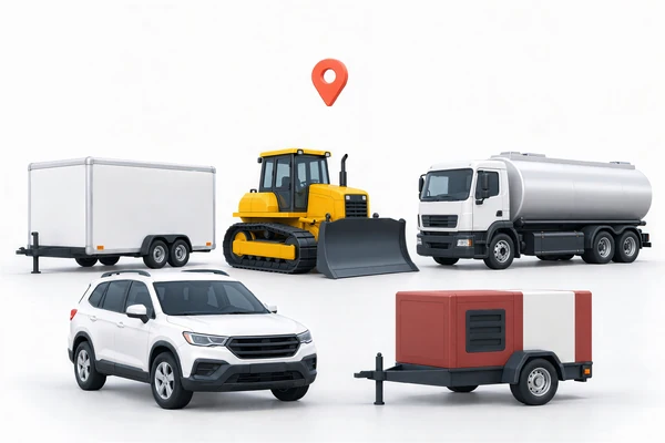 Müşteriye teslim edilen leasing varlıklarının konum takibi